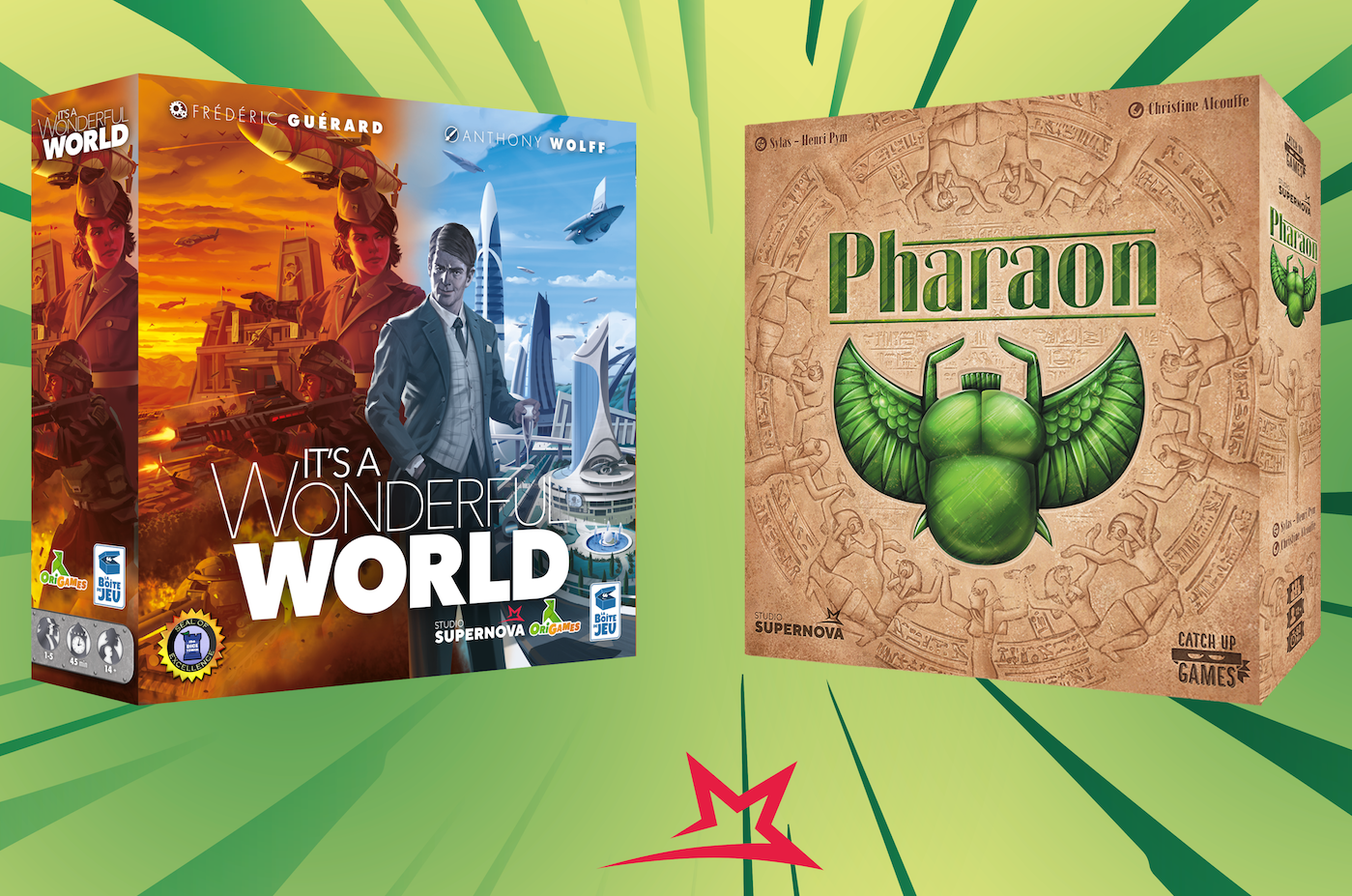 7 Settembre: Arrivano It's a Wonderful World e Pharaon!