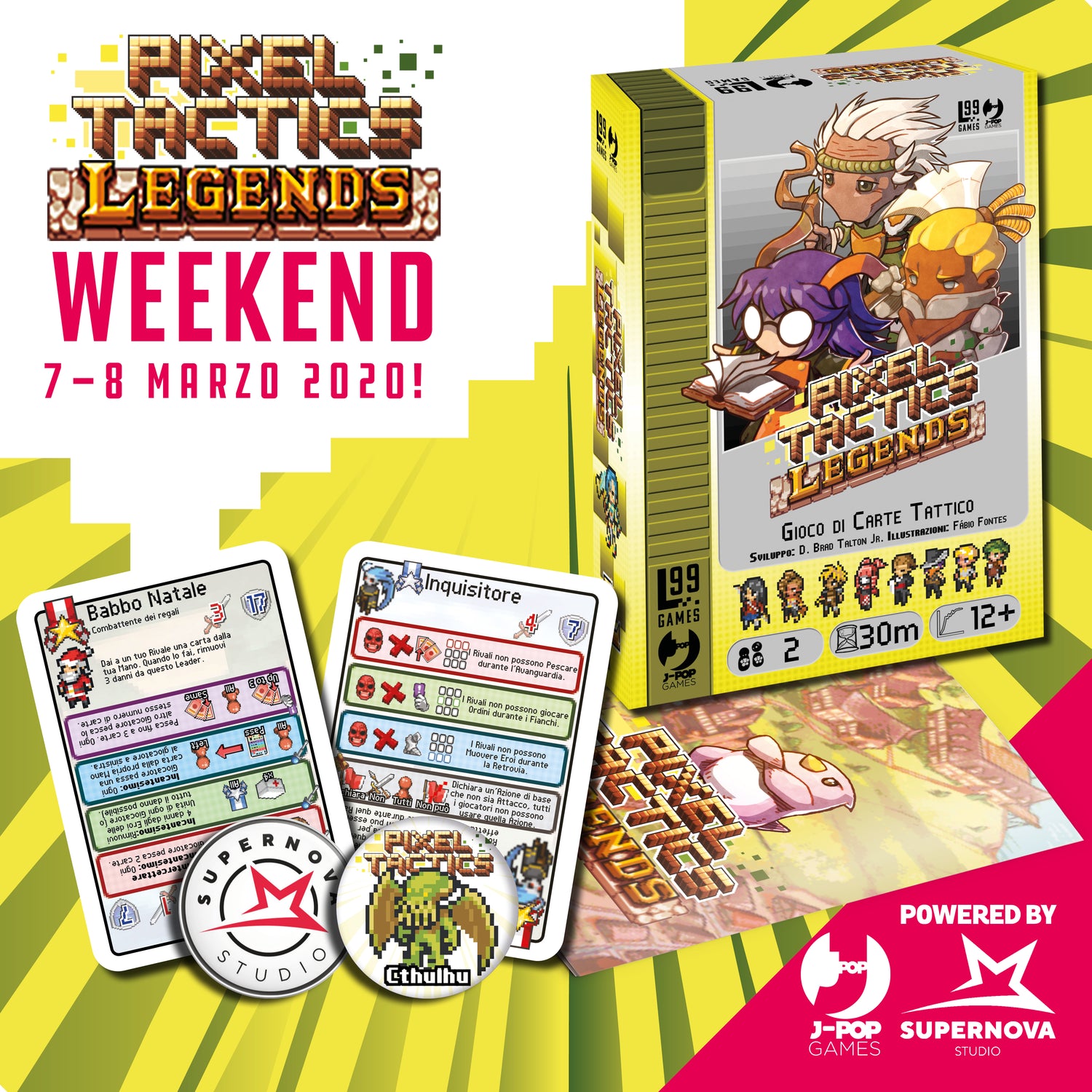 Pixel Tactics Weekend! 7-8 Marzo 2020