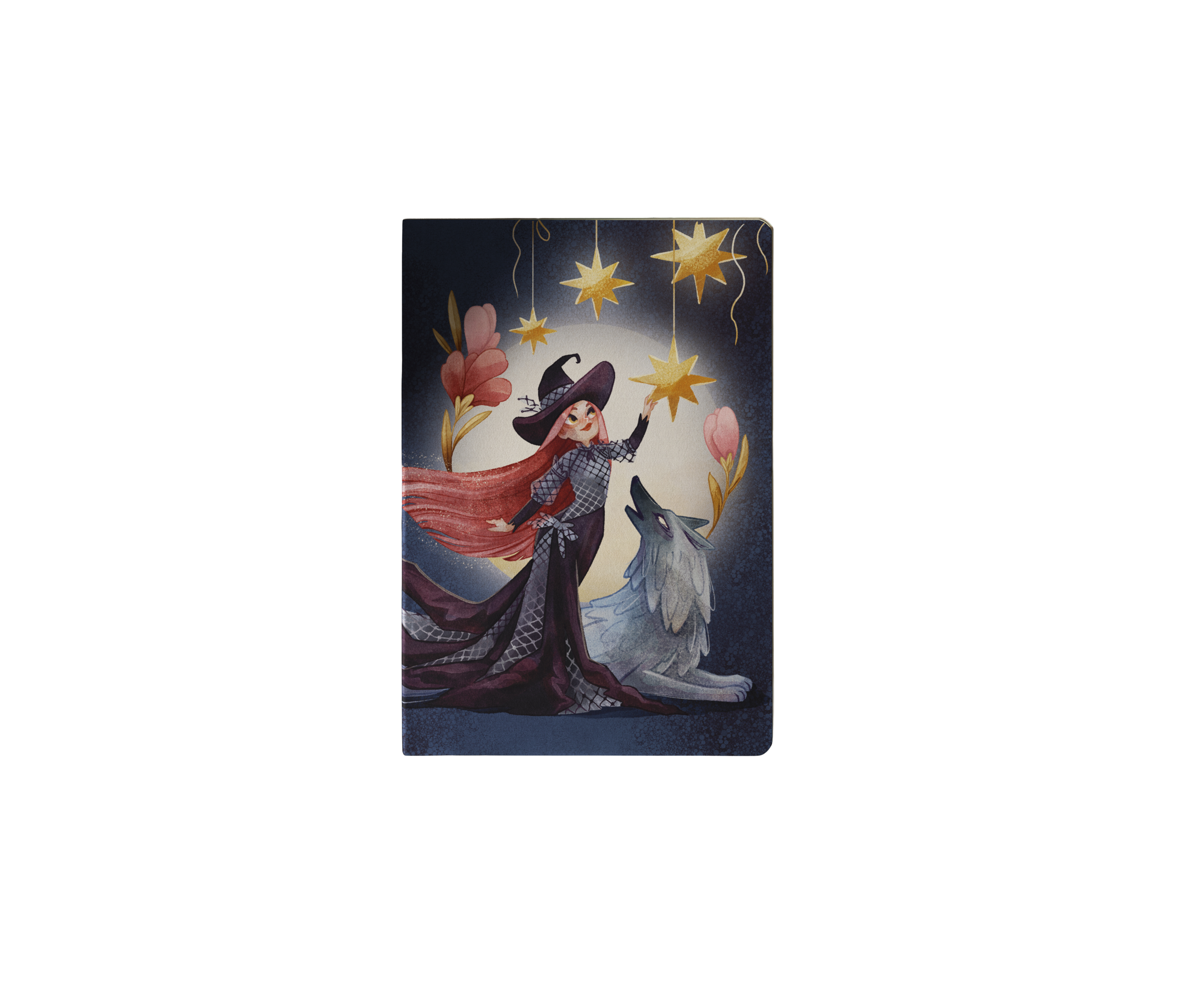 Notebook A5 Copertina Flessibile - Wolf Witch