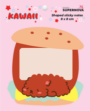 Sticky Notes sagomate - Burger