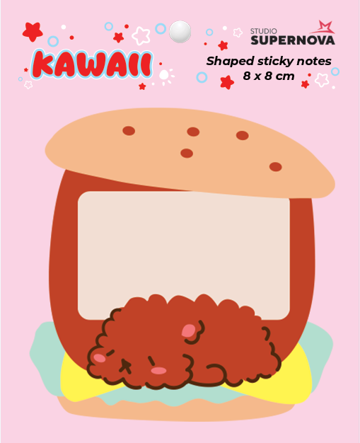 Sticky Notes sagomate - Burger