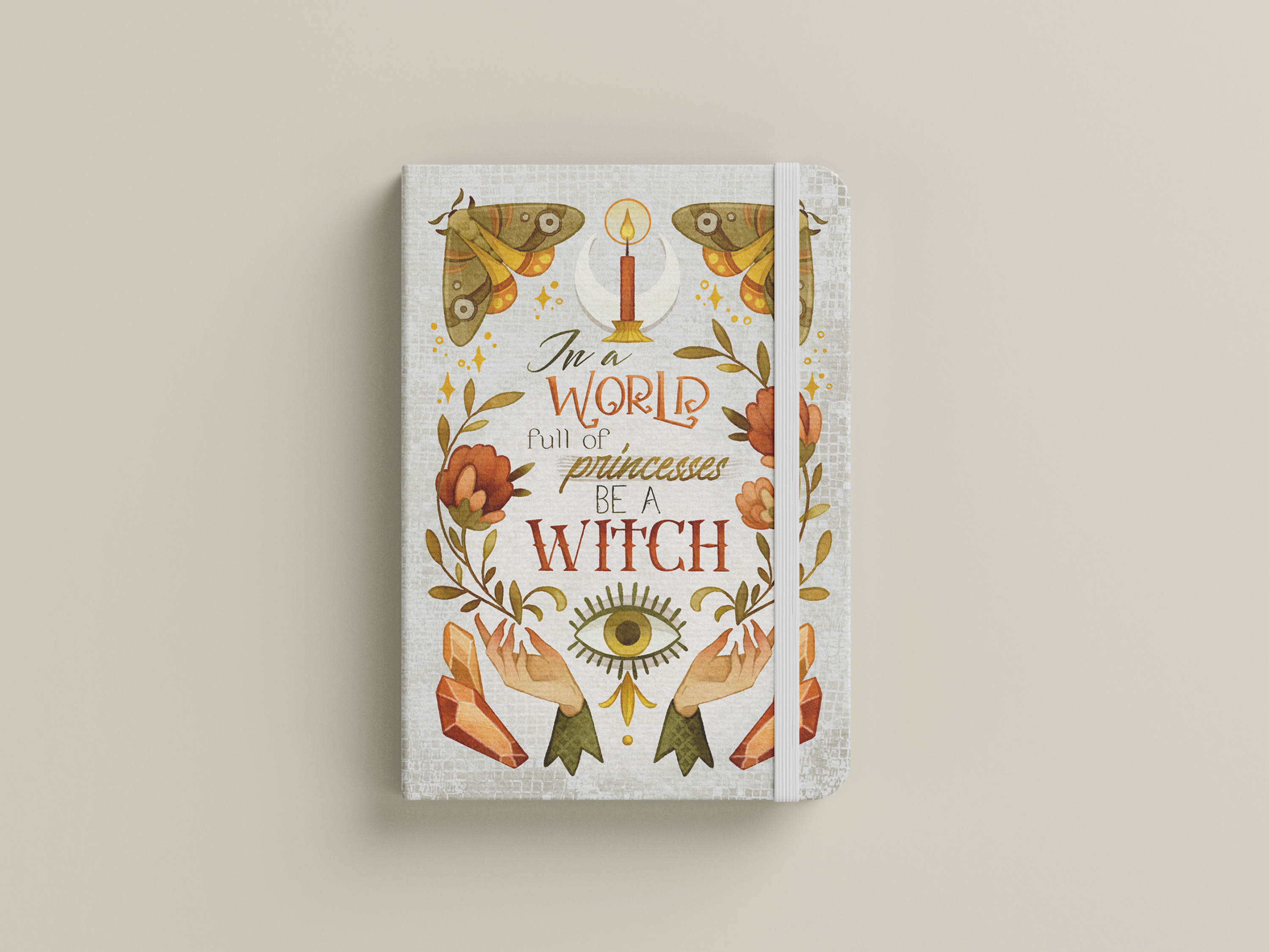 Notebook A5 Copertina Rigida - Be a Witch