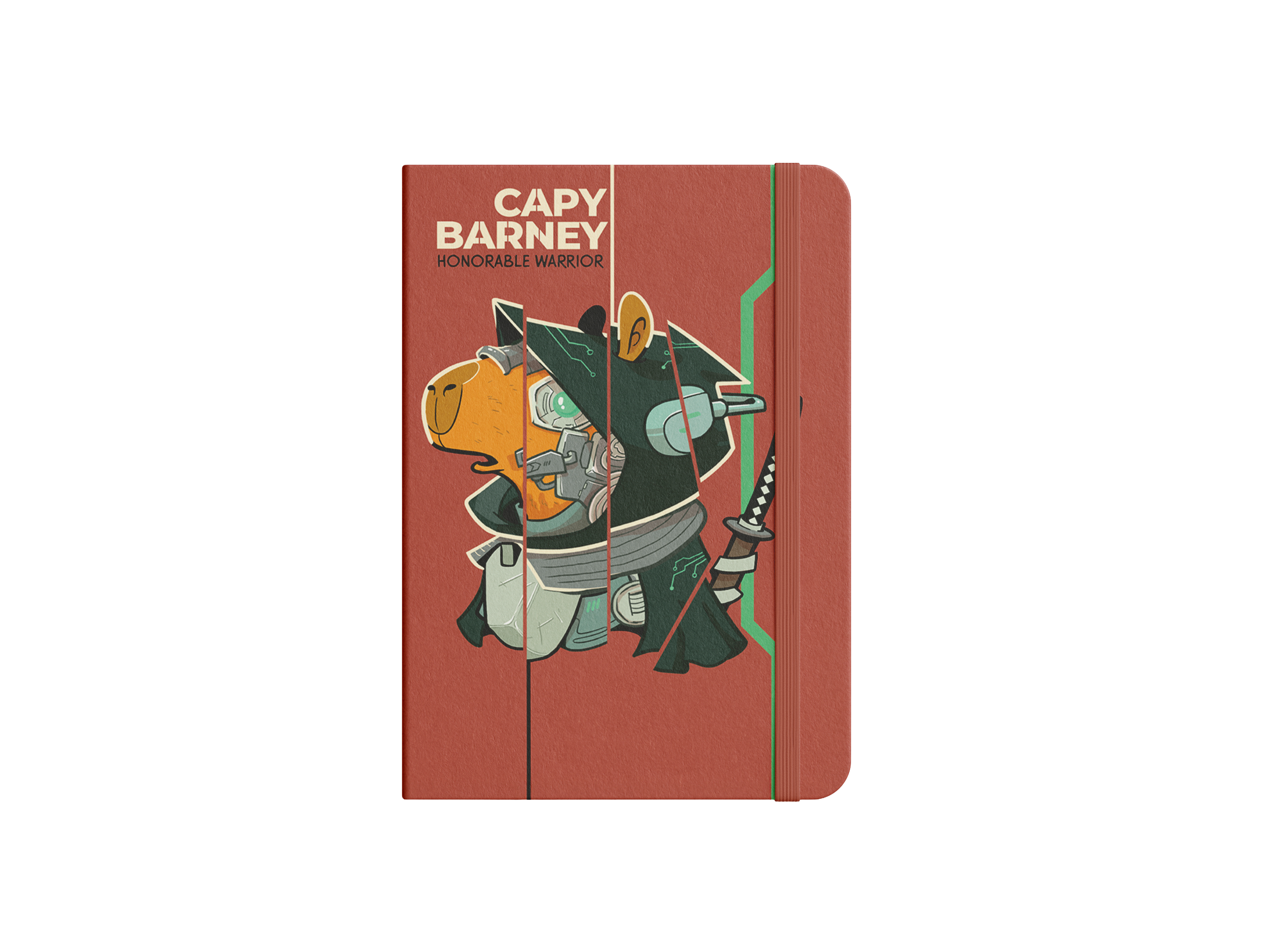 Notebook A5 Copertina Rigida - Capy Barney