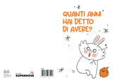 BIGLIETTO D'AUGURI QUANTI ANNI