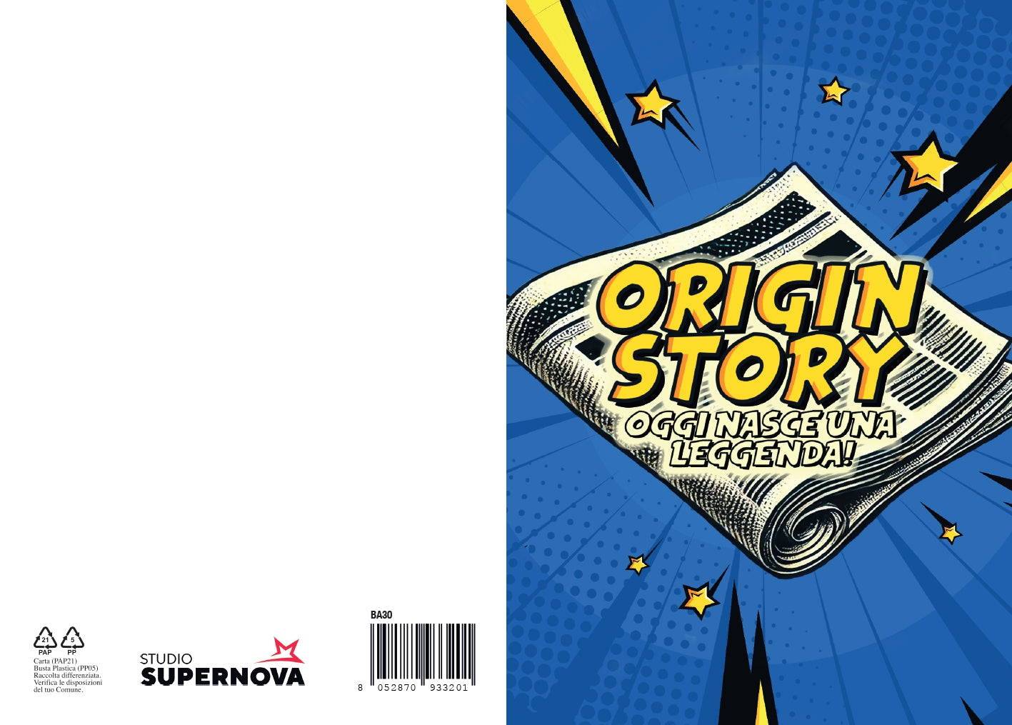 BIGLIETTO D'AUGURI ORIGIN STORY