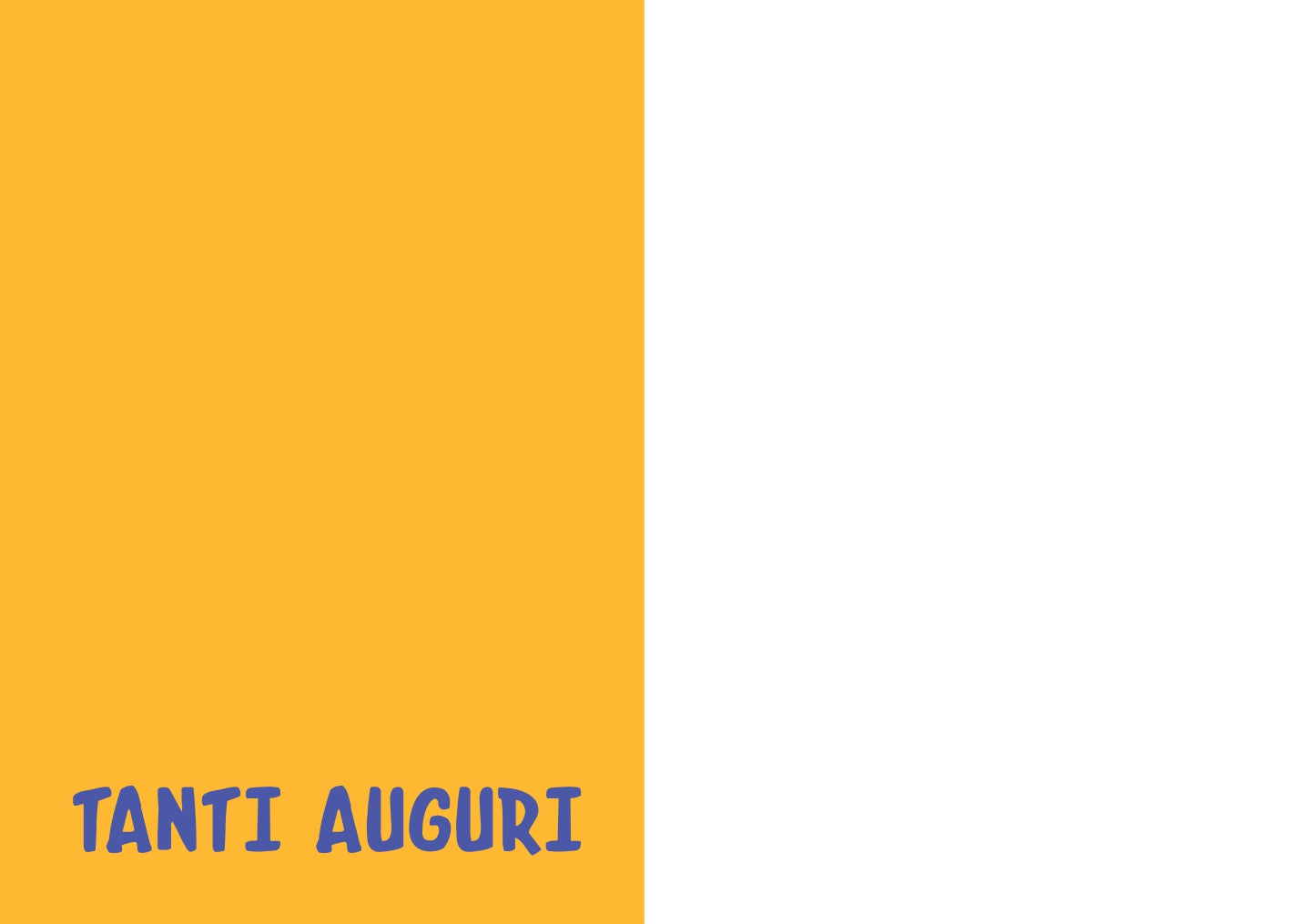 BIGLIETTO D'AUGURI FAMIGLIA