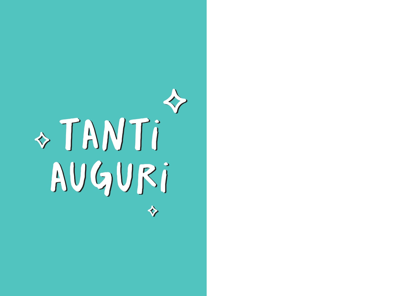 BIGLIETTO D'AUGURI CHE CULO