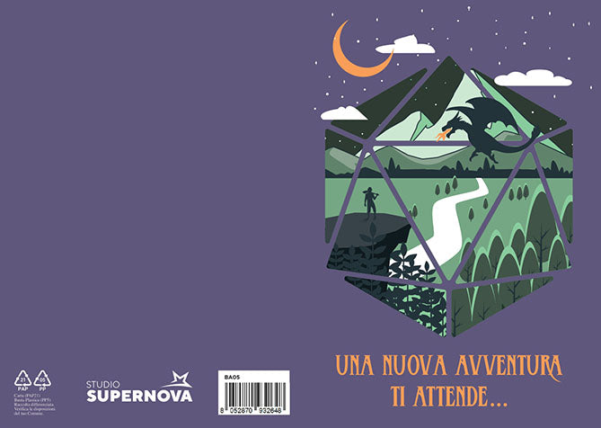 BIGLIETTO D'AUGURI AVVENTURA