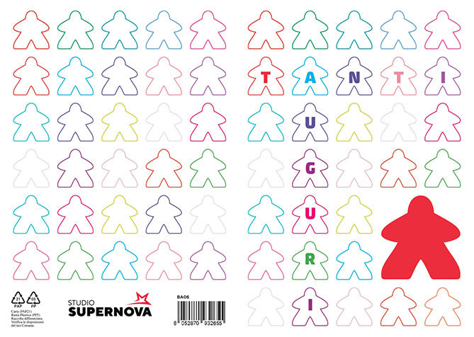 BIGLIETTO D'AUGURI MEEPLE