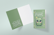 BIGLIETTO D'AUGURI COME CTHULHU