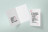 BIGLIETTO D'AUGURI WISHLIST DI COMPLEANNO