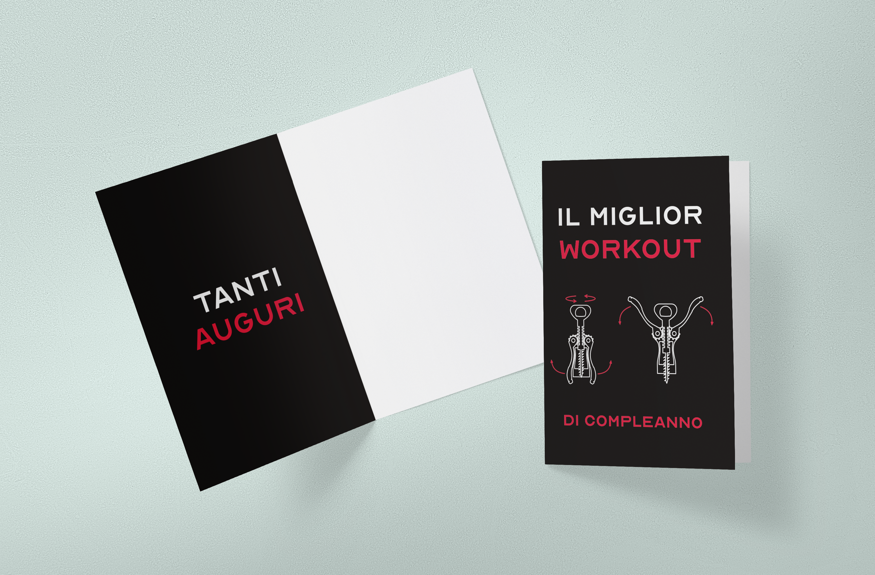 BIGLIETTO D'AUGURI WORKOUT