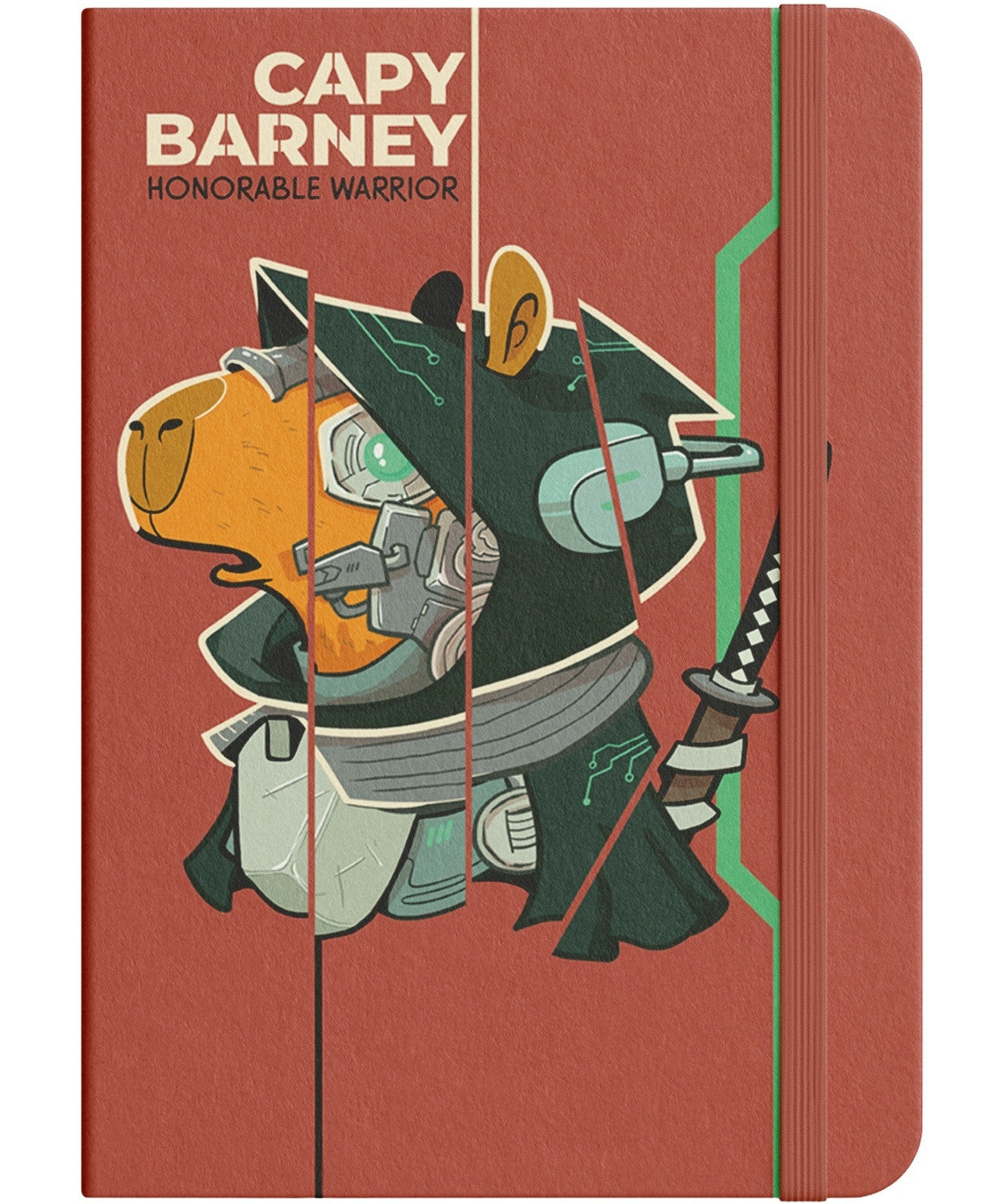 NOTEBOOK A5 COPERTINA RIGIDA - CAPYBARNEY