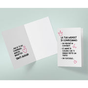 BIGLIETTO AUGURI - BA32 - WISHLIST DI COMPLEANNO