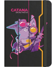NOTEBOOK A5 COPERTINA RIGIDA - CATANA