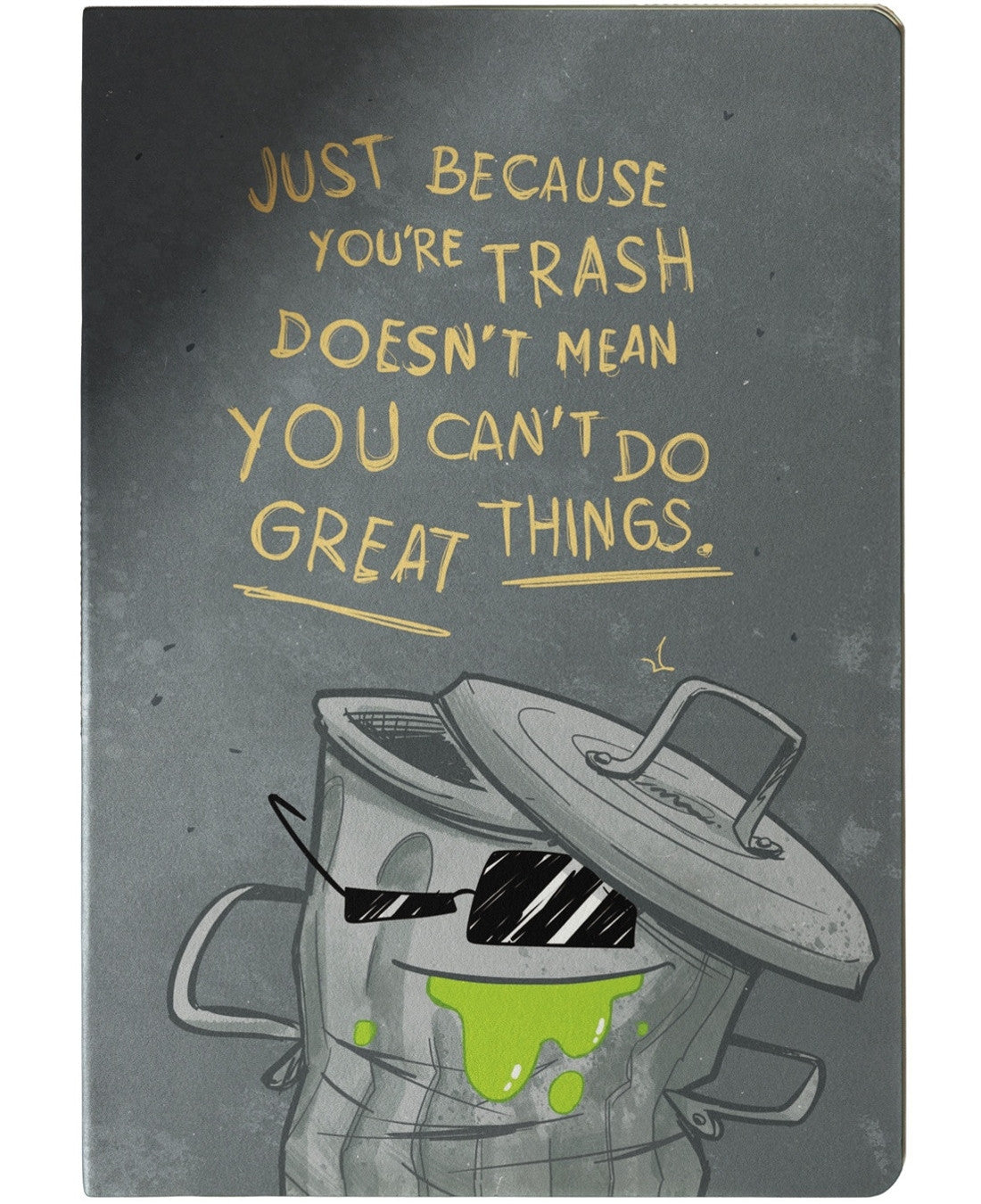 NOTEBOOK A5 COPERTINA FLESSIBILE - GREAT TRASH