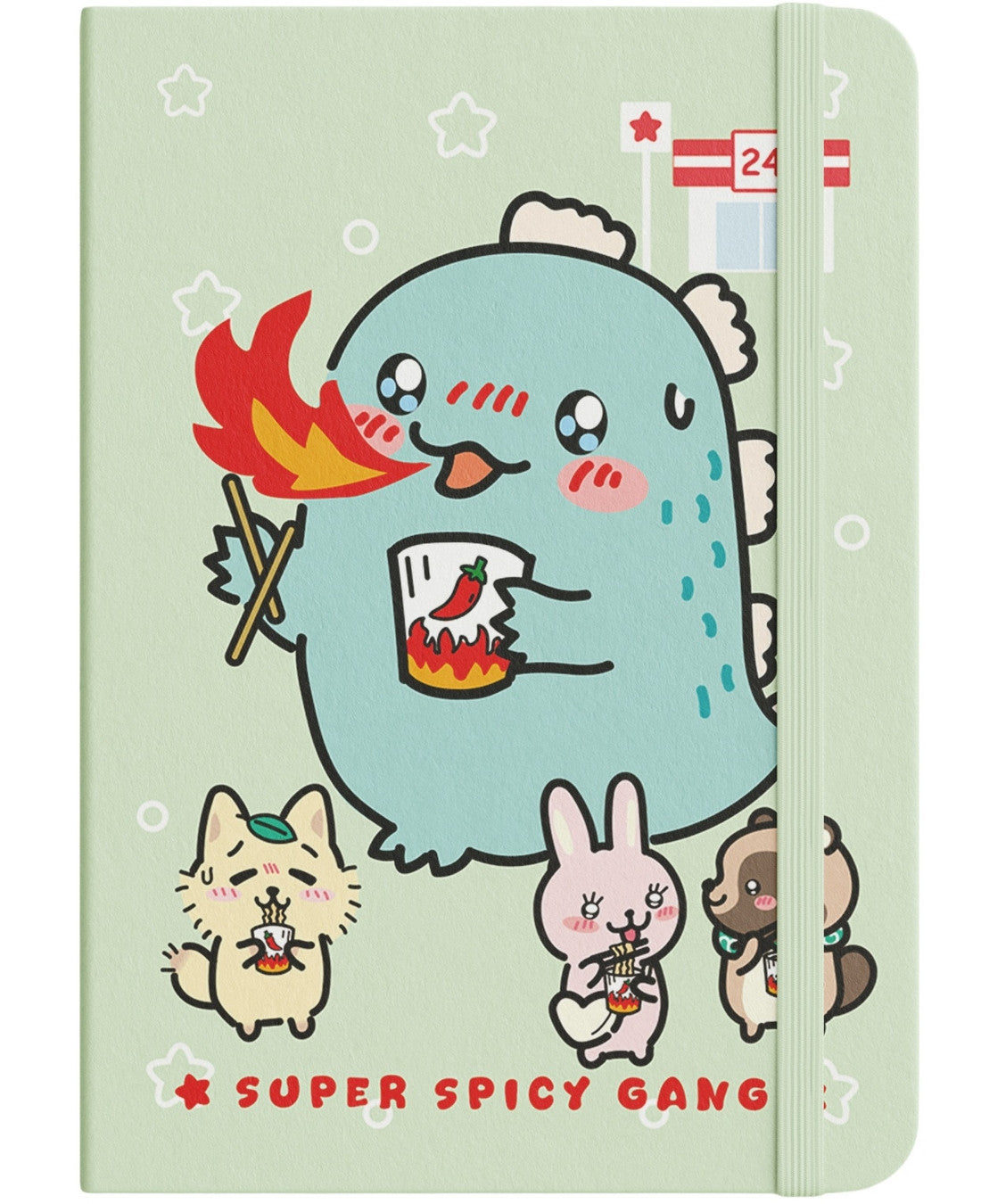 NOTEBOOK A5 COPERTINA RIGIDA - SPICY GANG