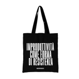 TOTE BAG IMPRODUTTIVITÀ