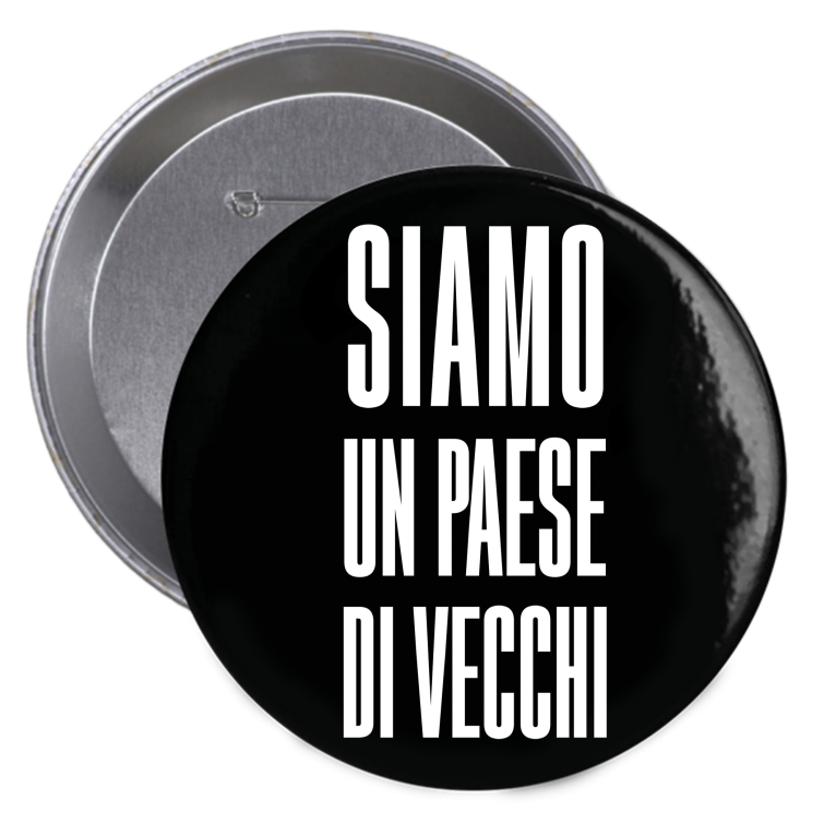 SPILLA SIAMO UN PAESE DI VECCHI