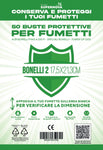 50 BUSTE PROTETTIVE BONELLI 2 (17,5 x 21,3 cm)